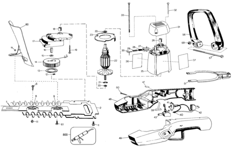 Part Location Diagram of 9112-00 Black and Decker NUT